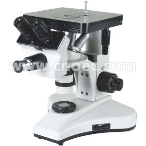 Quality A13.1301 Metallurgical Optical Microscope Inverted Trinocular Halogen Lamp for sale