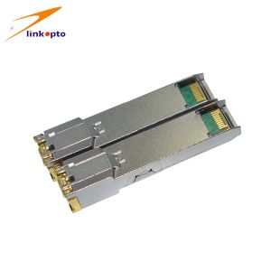 Quality 10/100M Copper-T SFP RJ45 100M Pluggable Module , RJ45 Alcatel Lucent Transceiver for sale