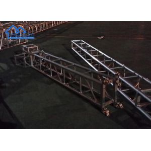 Silver Concert Stage Lighting Truss With Square Triangle Circle Shape Aluminium