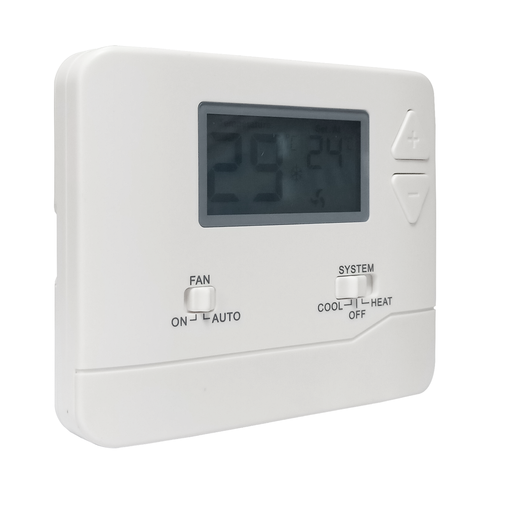 Digital Room Thermostat with LCD Display and ±1℃ Accuracy