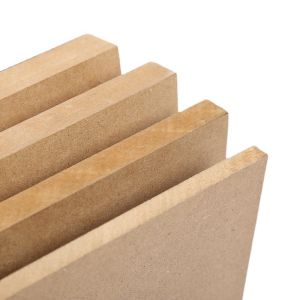 Wood Fiber Commercial MDF Moisture Proof 18mm MDF Sheet Customized