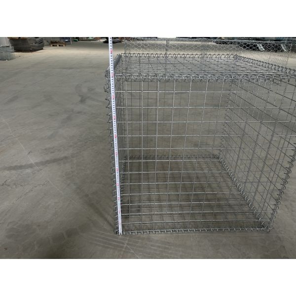 Heavy Mesh Welded Gabion Box - 50×50mm Galvanized Steel Stone Cage