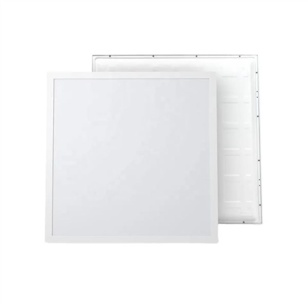 Aluminum LED Panel Lighting with 50000 Hours Lifespan, White & Silver Frame