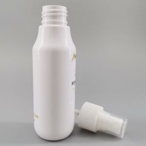 150mm White Spray 3.5oz Lotion Makeup Packaging Bottle