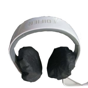 Non Woven Fabric Sanitary Headphone Covers ODM Headphone Earcup Covers