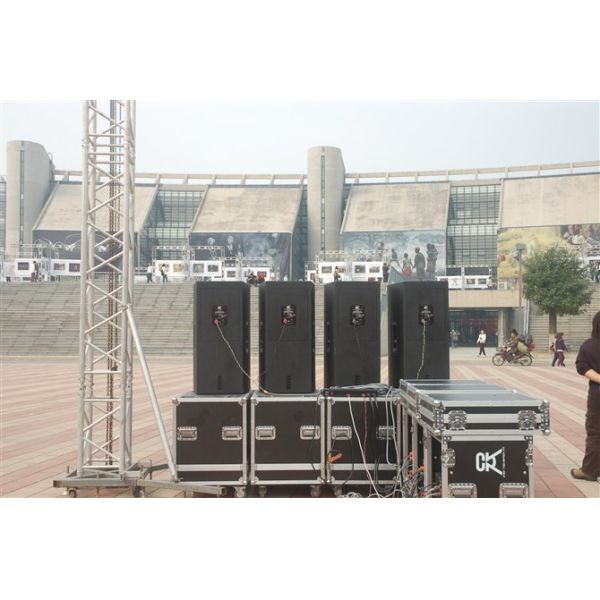 Pro Passive Pa System Equipment Audio Sound Speaker Plywood Cabinet