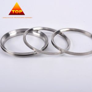 Cobalt Chrome Alloy Valve Seat Ring Spare Parts High Wear Resistance