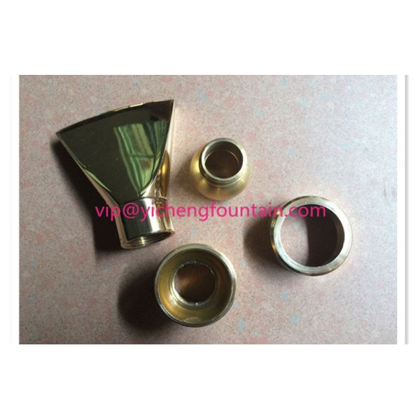 Adjustable Fan Effect Spray Water Fountain Jets For Dancing Water Fountains