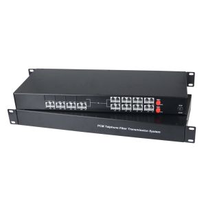 Quality 24 Channel Voice over Fiber Extender Highest Capacity Telephone System for sale