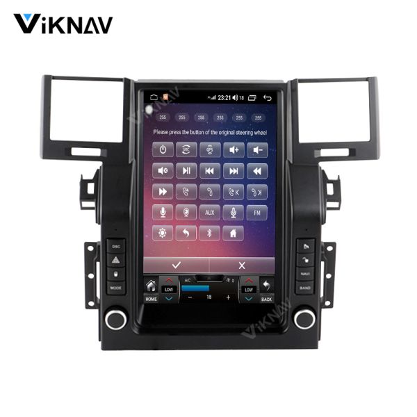 Viknav Car Radio For Range Rover Sport L320 (2005-2009) 12.1 Inch Android Auto Radio Vertical Screen Multimedia Player