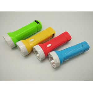 BN-103 Simple Classic Rechargeable LED Flashlight Torch Light