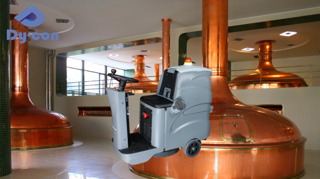 Dycon D7 Ride On Floor Scrubber Dryer 550W Motor 175rpm Brush Speed