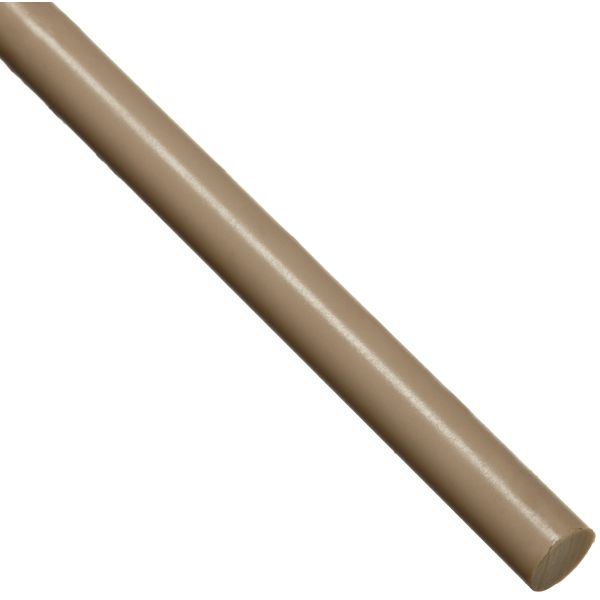 Buy Khaki PEEK Bar PEEK Rods High Stiffness Hardness Pump Housings at wholesale prices