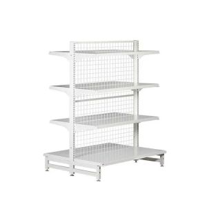 Factory Custom Double Sided Mesh Back Shelving Grid Shelves