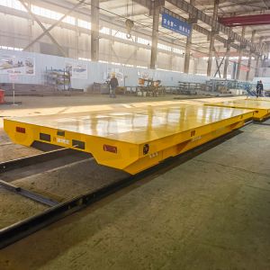 Quality Heavy Load Remote Control 5 Tons Steel Billet Battery Transfer Cart for sale