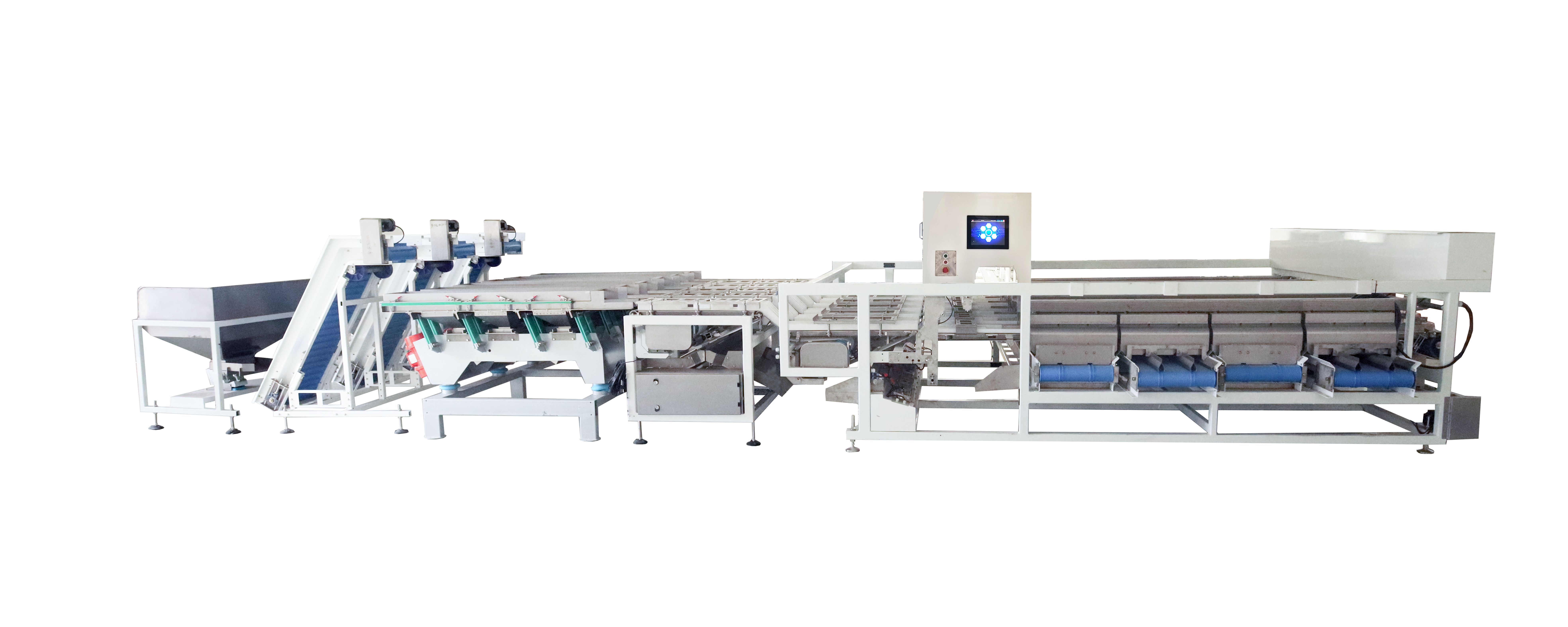 Commercial Walnut Kernel Color Sorter Uses Shadowless Lighting Technology For Better High Accuracy Defect Recognition
