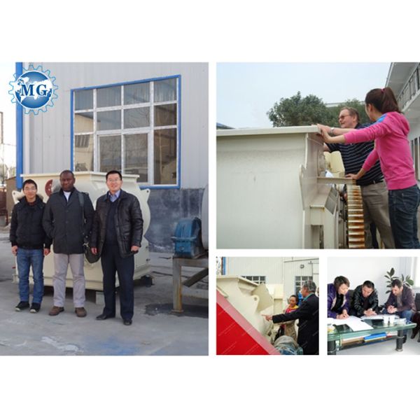 Dry Mortar Cement Blending Plant PLC Control System High Mixing Speed