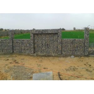 Rust Proof galvanized wire Gabion Wall Baskets