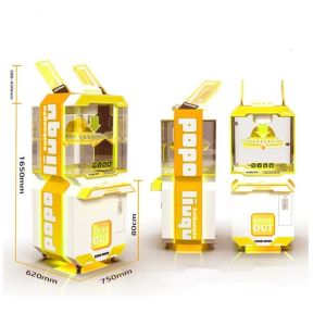 Prize Cube Claw Machine Clamp Vending Game Mini Grabber ODM