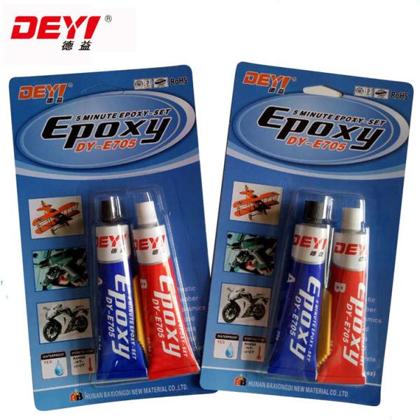 Buy Fast Curing Epoxy AB Glue with 1:1 Mixing Ratio Touch Dry in 5 Minutes and Full Cure in 12 Hours at wholesale prices