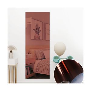 Removable Mirror Stickers Smooth Surface for Home Wall Decorations Self Adhesive