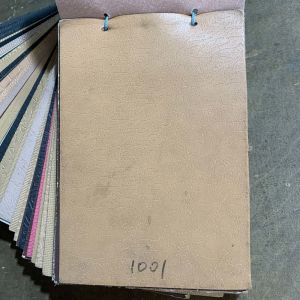 Microfiber Artificial Leather Material Bovine Split Finished