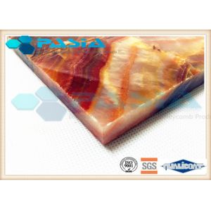 Moisture Proof Aluminum Honeycomb Ceiling Tiles , Lightweight Panel Board