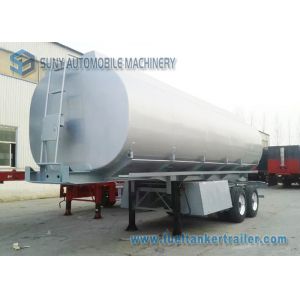 Mechanical / Pneumatic 35m3 Oil Tank Trailer Tandem Axle Trailer
