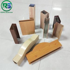 Environmental Friendly Linear Suspended Metal Ceiling 0.9mm White Aluminum