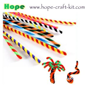 Spotted chenille stems Speckled pipe cleaners for children creative DIY craft