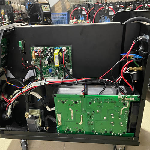 Full Colored LCD Aluminum Mig Welder 250A AC380 With 5inch LCD