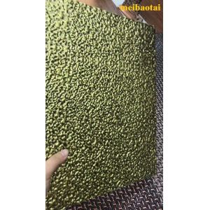 Green Pink Color Embossed Stainless Steel Sheet 2438mm Length