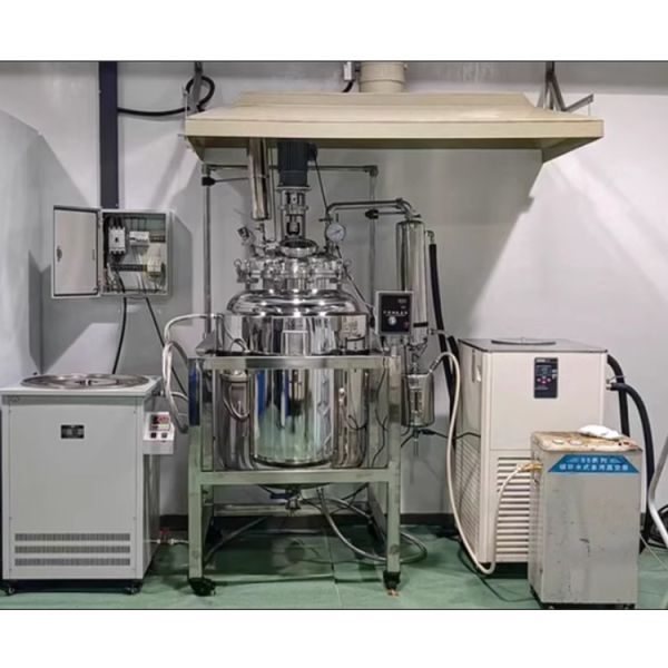 Buy 1L-100L Stainless Steel Double-shell Jacketed Container Flexible Manufacturing Multi-functional Cell Suspension Type Bioreactor For Laboratory at wholesale prices