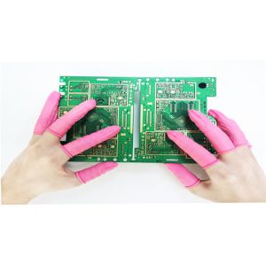 Anti Static Dust Free Latex Rubber ESD Finger Cots Multi Color