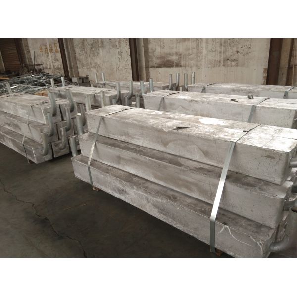 Buy Condenser Aluminum Anode ASTM Bracelet Anodes With Chemical Al at wholesale prices