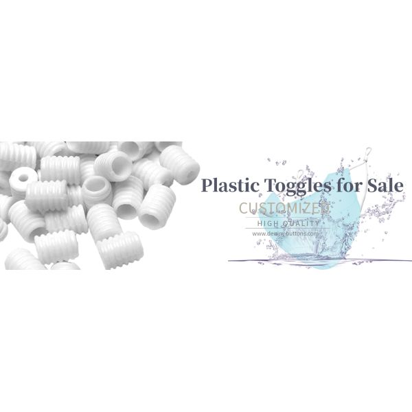 white 9mm silicon cord stoppers