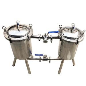 Industrial-Grade Stainless Steel Bag Filter Housing - Filter Bag Thickness 7