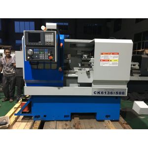 Taper Surface Metal Cnc Turning 340mm Programmable Metal Lathe