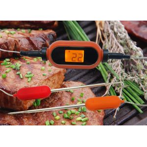 Quality Kitchen Wireless Grill Thermometer Mobile Operated With APP Smart Alarm for sale