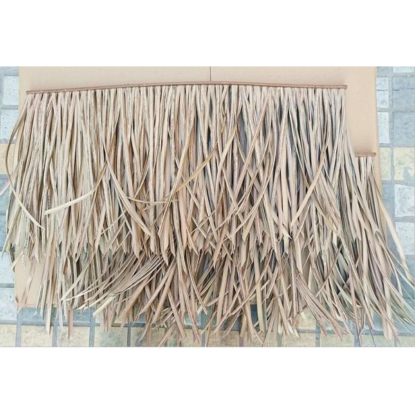 Buy Waterproof Outdoor Simulation Thatch Tile Roof with Customized PVC Material Component at wholesale prices
