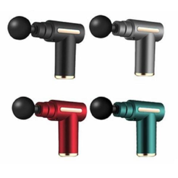 Buy Rechargeable Percussion Massager Gun with 6 Modes 4 Massage Heads and 80W Power for Full-Body Relief at wholesale prices