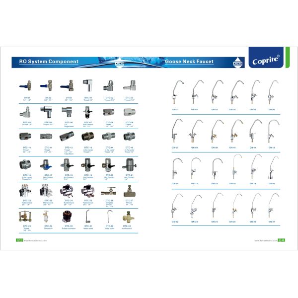 Pull Out Brass Gooseneck Kitchen Sink Faucets / Drinking Water Faucets ISO 9002