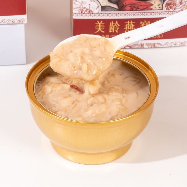 Zeagrove Meiling Bird's Nest Porridge Lower Blood Lipids Natural Grains Easy To