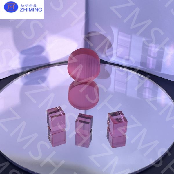 Sapphire Raw Gemstone Lab Made Padparadscha Sapphire Rose Sapphire High Hardness For Jewelry Purposes