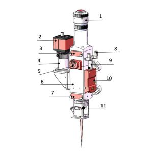 Fiber Laser Welding Heads Max. Laser Power 2000W 3000W Higher Power On Request