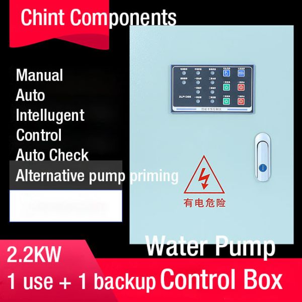 Buy Water Pump Control Box AC Motor Contactor 3 Phase AC380/400V One Use One Back Auto Manual Mode at wholesale prices