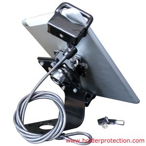 Quality COMER desk display clamp tablet stand, Metal Tablet Brackets for sale