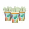 Buy Golden Personalized Party Cups , Easter Paper Cups Tableware 8 Pacts at wholesale prices