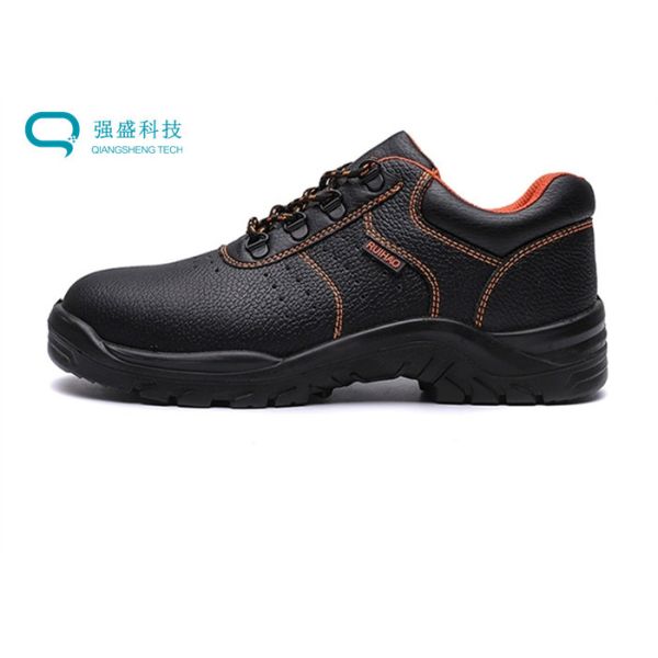 Buy Knurling Cowhide Vamp Ventilation Esd Protection Shoes at wholesale prices
