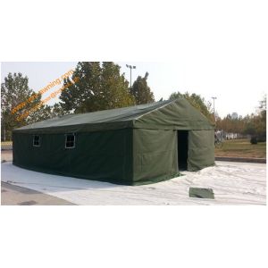 5x8m Outdoor Waterproof Canvas Camping Military Frame Army Tent